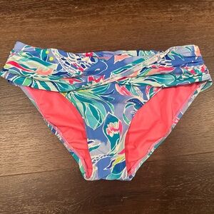 Lilly Pulitzer Blue and Pink Bikini